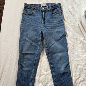 Everlane The Cheeky Jean 28 Regular Medium Indigo (Classic Blue Jean Color)